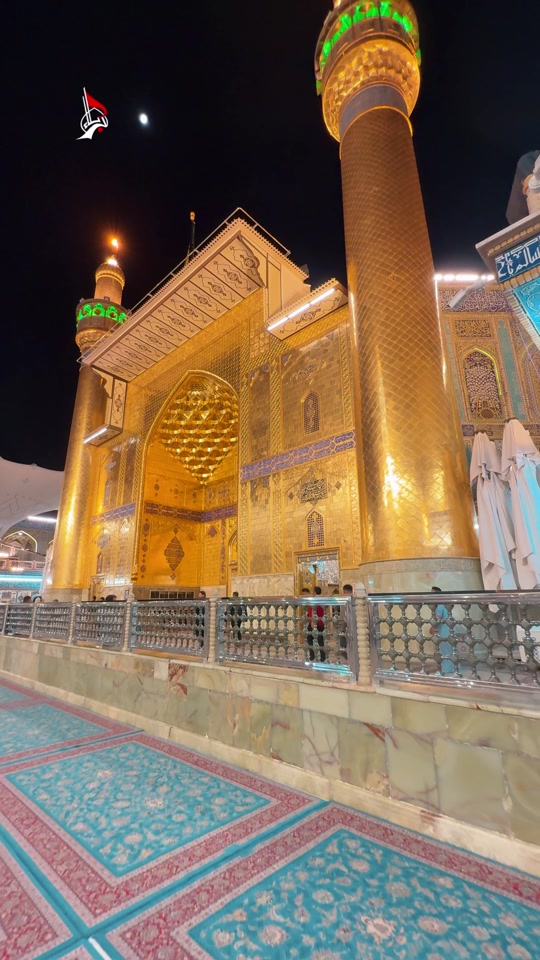 وأبيع عمري لقاء زيارة لضريحك سيدي يا أبا الحسن... ⭕️تردد مجموعة قنوات كربلاء الفضائية 📡 10727 - أفقي H - معدل الترم... thumbnail from TikTok