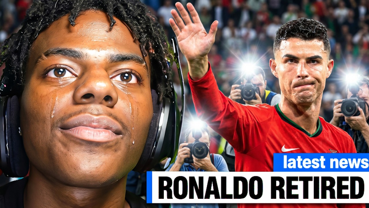 RONALDO RETIRED??? + SPEED VS EKITIKE 🇫🇷⚽️ thumbnail from YouTube