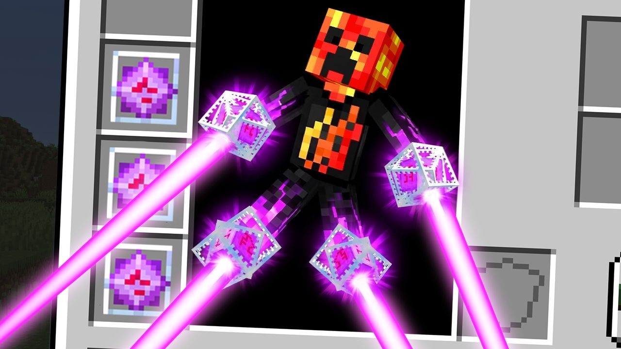Minecraft but you Can Equip Anything! thumbnail from YouTube