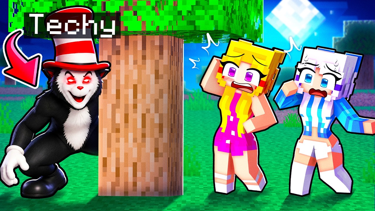 Playing as CAT IN THE HAT To Troll My Friends in Minecraft... thumbnail from YouTube