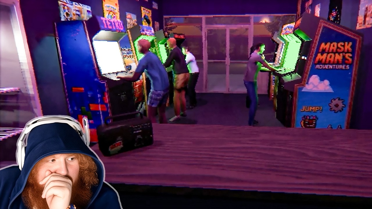 CaseOh works at an arcade.. thumbnail from YouTube