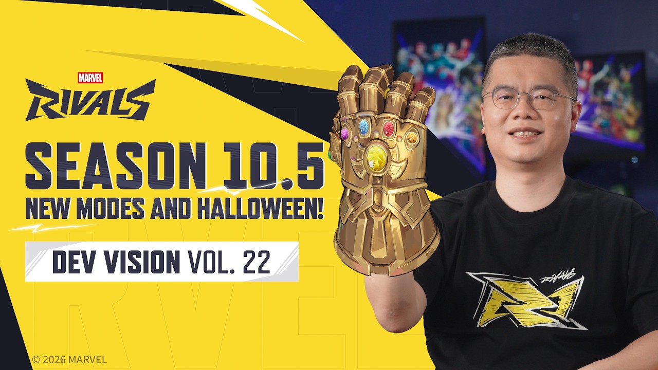Season 10.5: New Modes and Halloween // Dev Vision Vol. 22 | Marvel Rivals thumbnail from YouTube