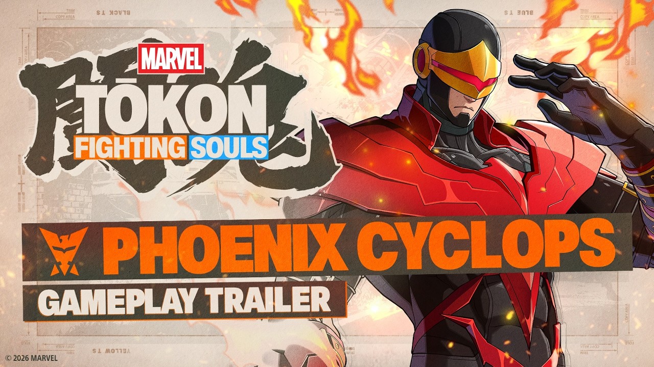 MARVEL Tōkon: Fighting Souls | Phoenix Cyclops Gameplay Trailer thumbnail from YouTube
