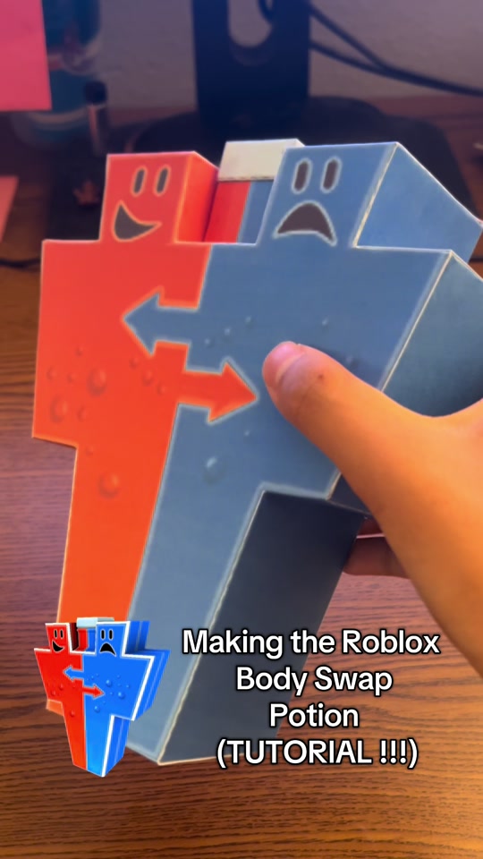 Roblox Body Swap Potion IRL! thumbnail from TikTok