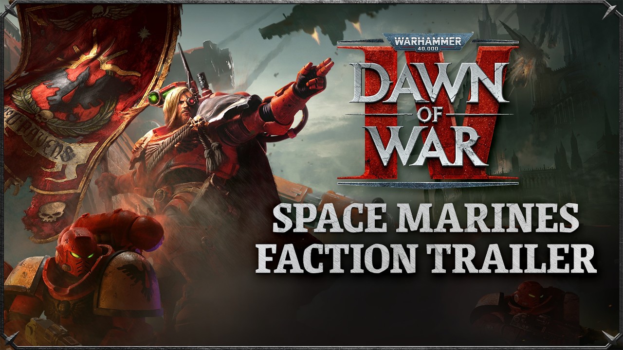 Warhammer 40,000: Dawn of War IV – Space Marines Faction Trailer thumbnail from YouTube