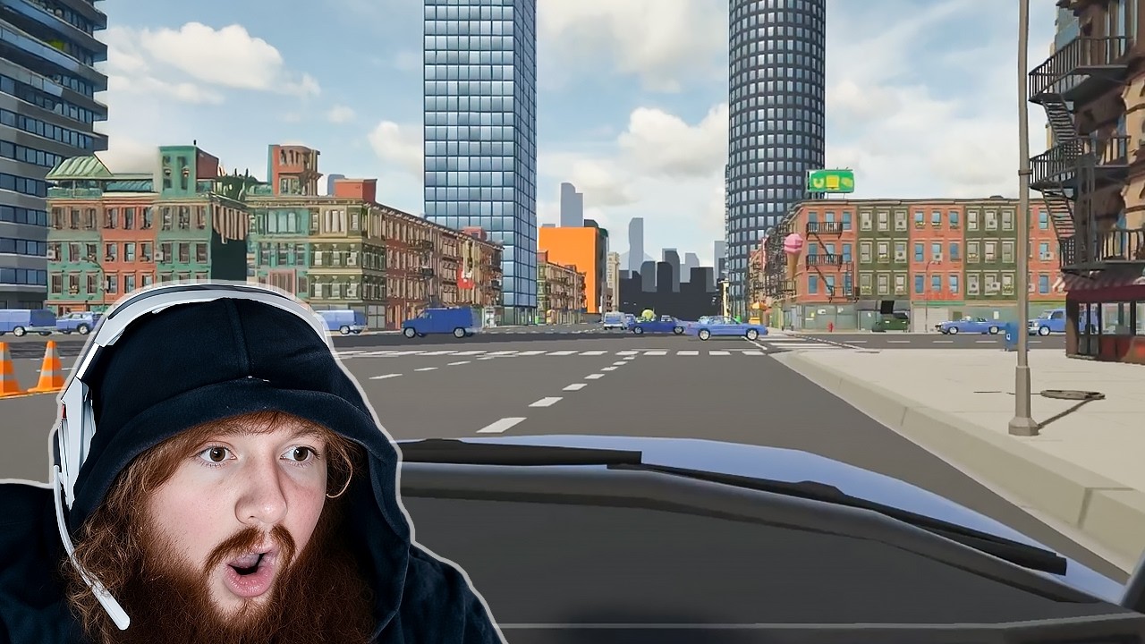 CaseOh Attempts To Teach His Sister How To Drive thumbnail from YouTube