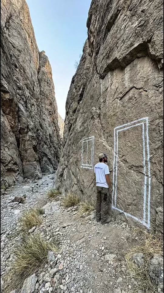 I Built a Cozy Hidden Room Inside a Rock Cave thumbnail from TikTok