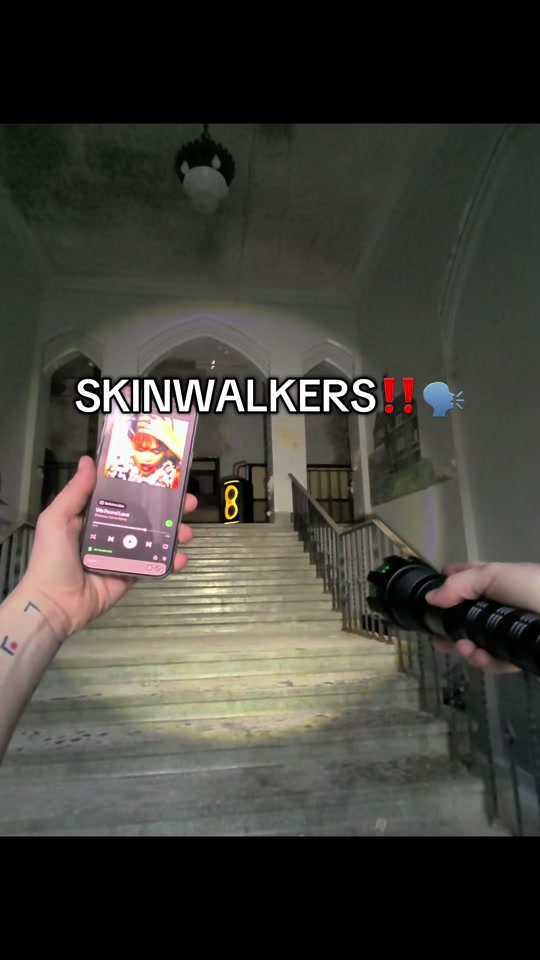 i played “We Found Love” by Rihanna inside of an abandoned school for the skinwalkers to wake up! thumbnail from TikTok