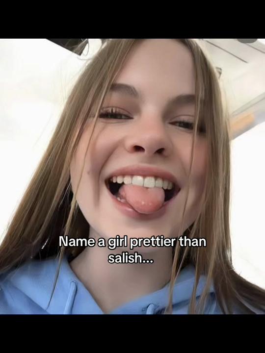 Name a girl prettier than salishh!! @Salish thumbnail from TikTok
