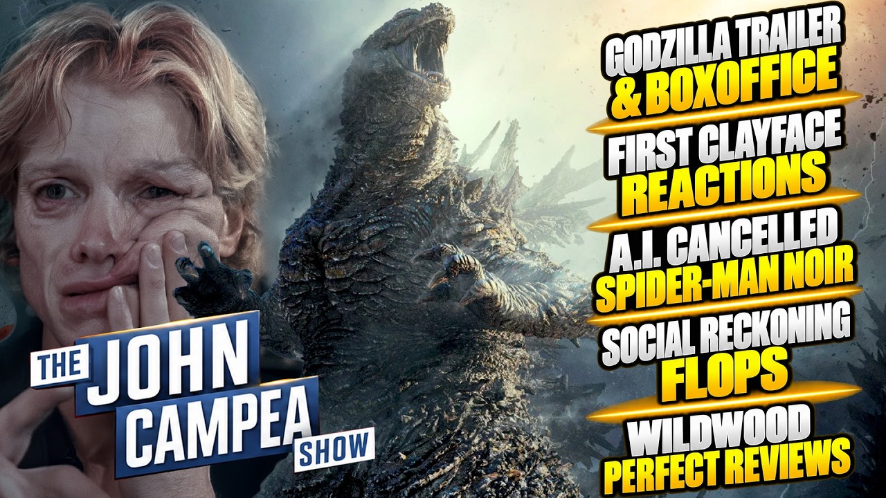 Clayface First Reactions, Godzilla Trailer And Box Office Tracking - The John Campea Show thumbnail from YouTube