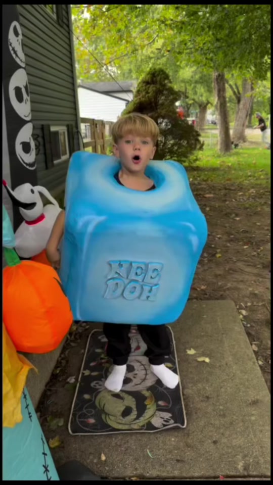 How I made my sons NeeDoh costume @needohofficial thumbnail from TikTok