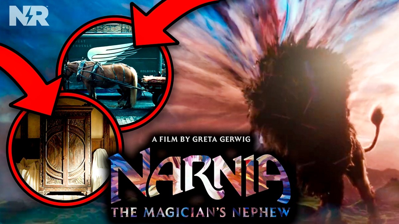 NARNIA TRAILER BREAKDOWN | Easter Eggs You Missed | Magician’s Nephew Netflix Movie thumbnail from YouTube