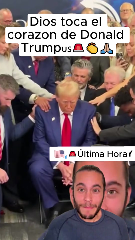 Cristo acaba de tocar el Corazón de Donald Trump🚨🇺🇸👏🙏🏼 y su mensaje cambia todo para los inmigrantes 🚨🇺🇸 Alg... thumbnail from TikTok