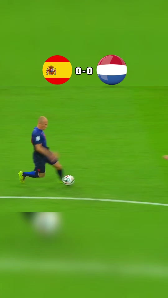 Spain ⚫x🔵 Netherlands World cup in Brazil 2014 thumbnail from TikTok