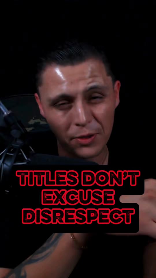 👊🏼Titles Don’t Excuse Disrespect👊🏼 thumbnail from TikTok
