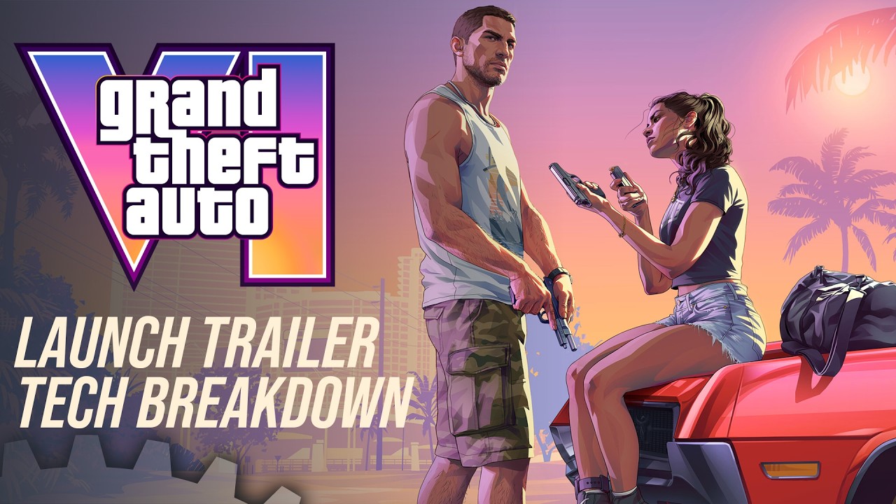 Grand Theft Auto 6: Launch Trailer PS5 Tech Reaction/Breakdown thumbnail from YouTube