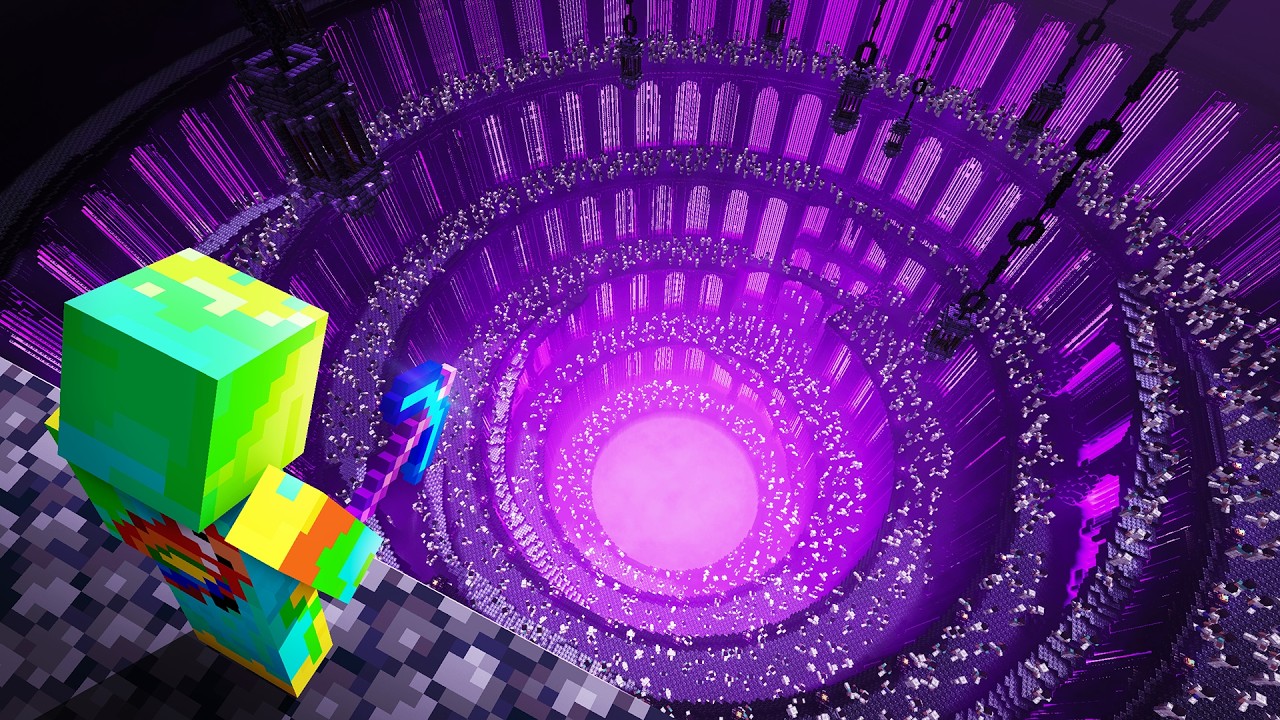 1000 Players Simulate End Prison in Minecraft thumbnail from YouTube