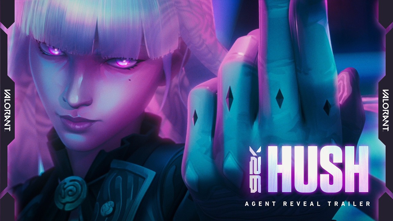 RISE AND FALL // Hush Agent Trailer - VALORANT thumbnail from YouTube