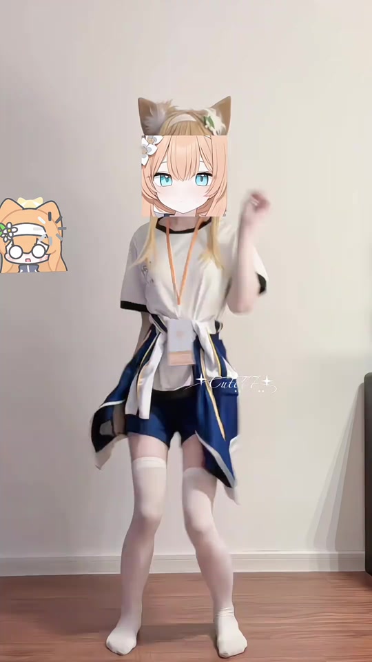 cute77 cos Mari thumbnail from TikTok