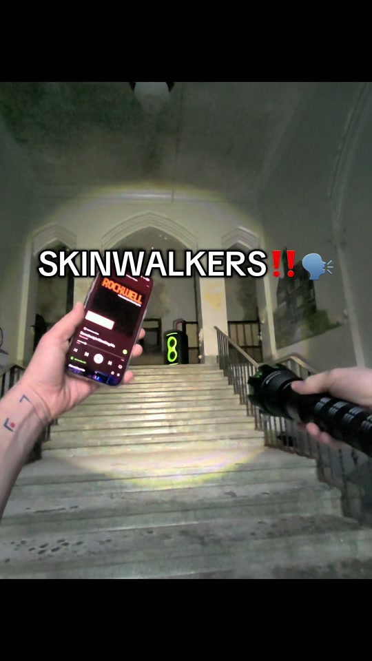 i played “Somebody’s Watching Me” by Michael Jackson inside of an abandoned school for the skinwalkers to wake up! thumbnail from TikTok