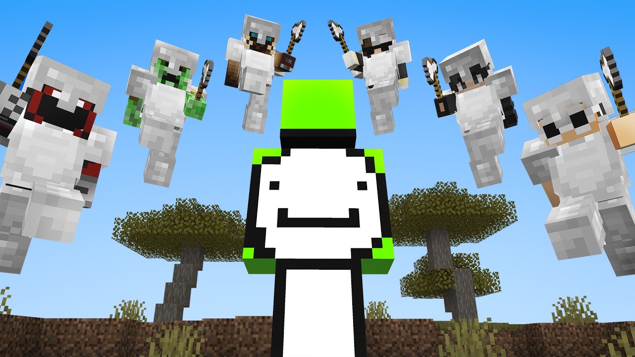 Minecraft Speedrunner VS 6 Hunters FINALE thumbnail from YouTube