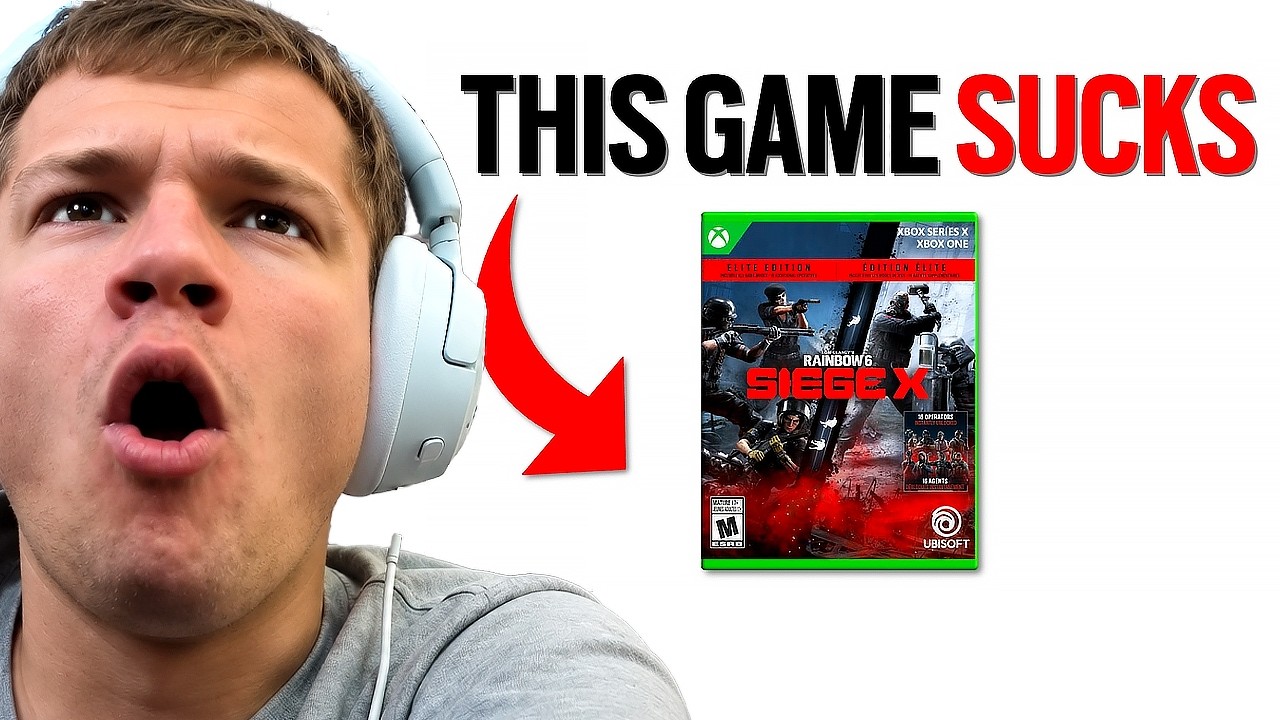 Why I Hate Rainbow Six Siege *JYNXZI REACTS* thumbnail from YouTube