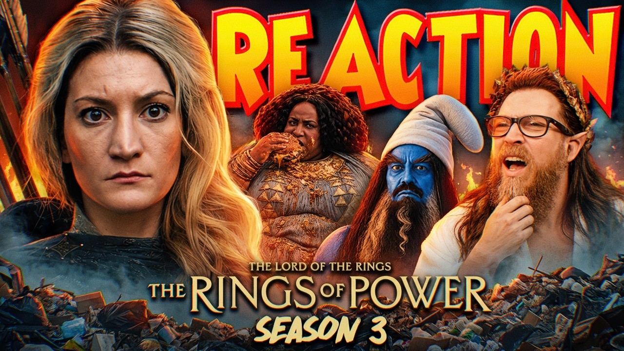 THIS TRASH IS BEYOND SAVING – The Rings of Power Season 3 Trailer REACTION thumbnail from YouTube