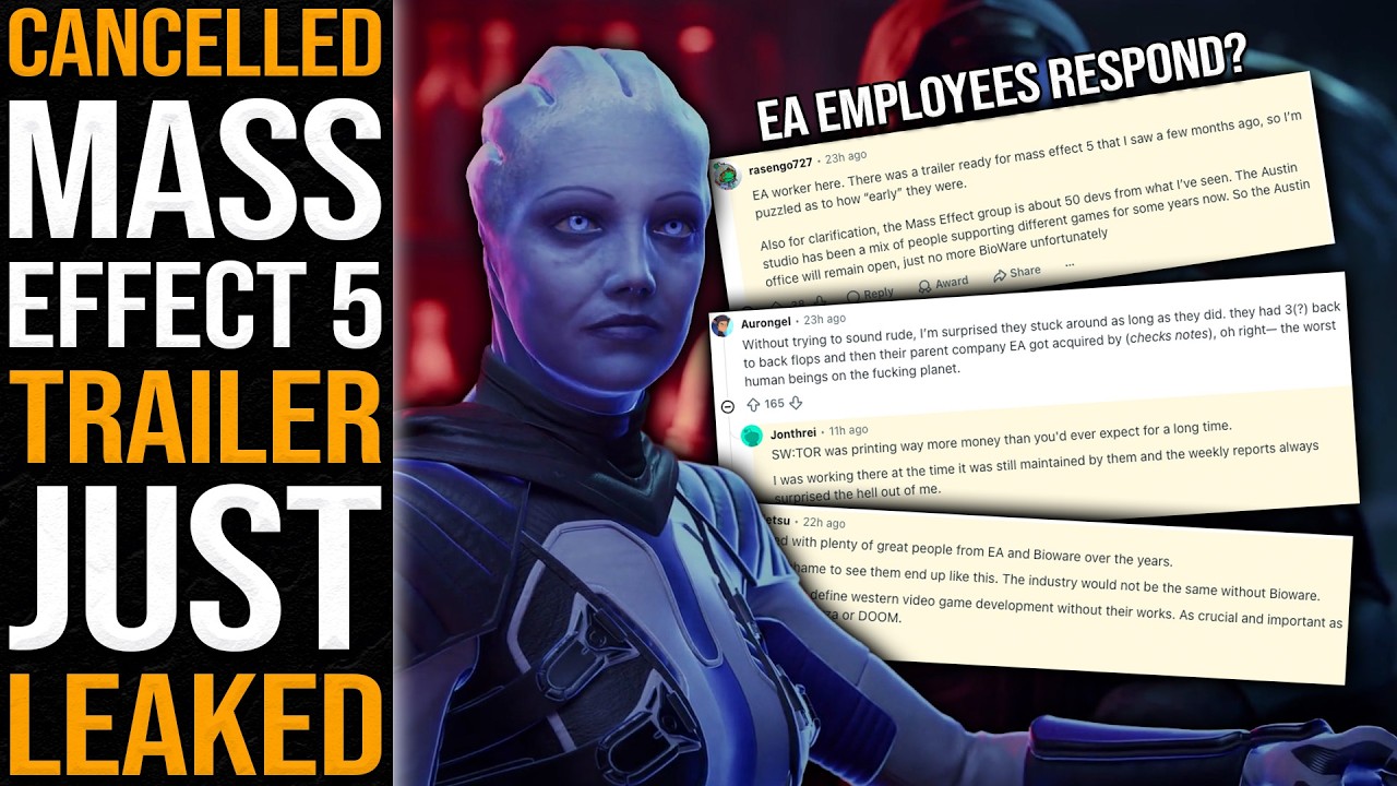 Mass Effect 5 Trailer Leaks After BioWare Shutdown - Inside Games Daily thumbnail from YouTube