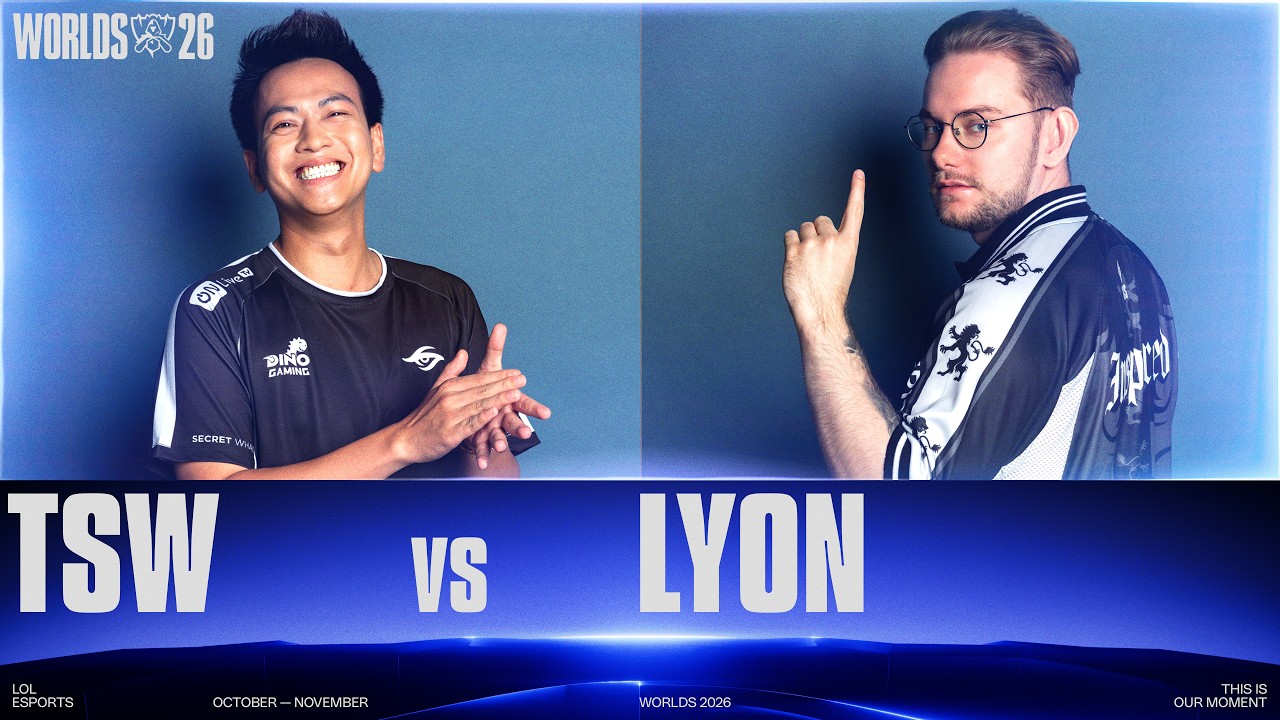 TSW vs. LYON | WORLDS 2026 | Swiss Stage Day 1 thumbnail from YouTube