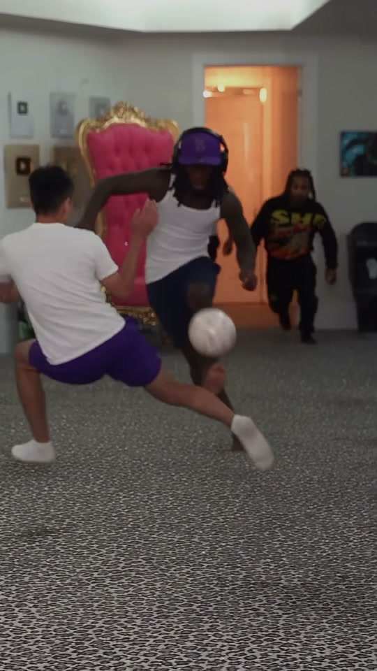 Kai Cenat is a Baller ⚽️🥱 thumbnail from TikTok