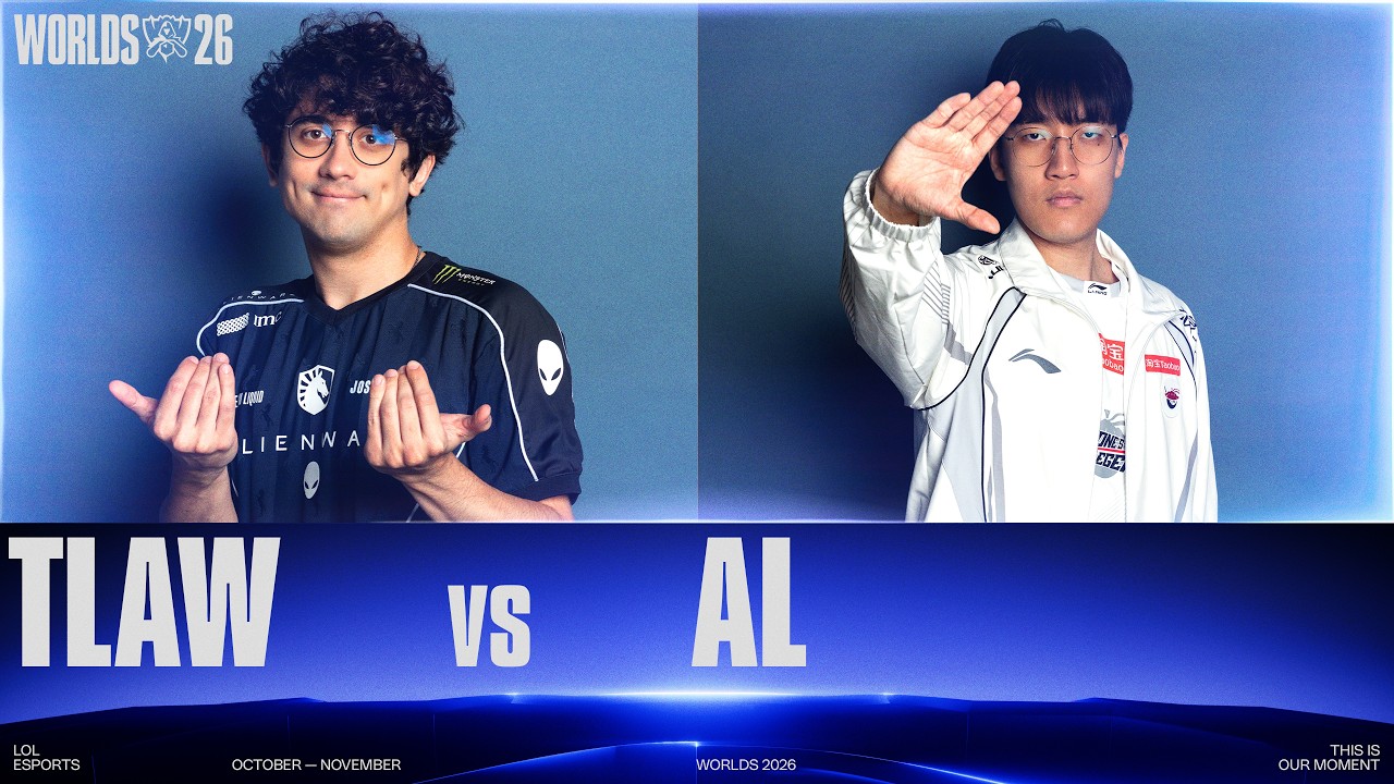 TLAW vs. AL | WORLDS 2026 | Swiss Stage Day 4 thumbnail from YouTube