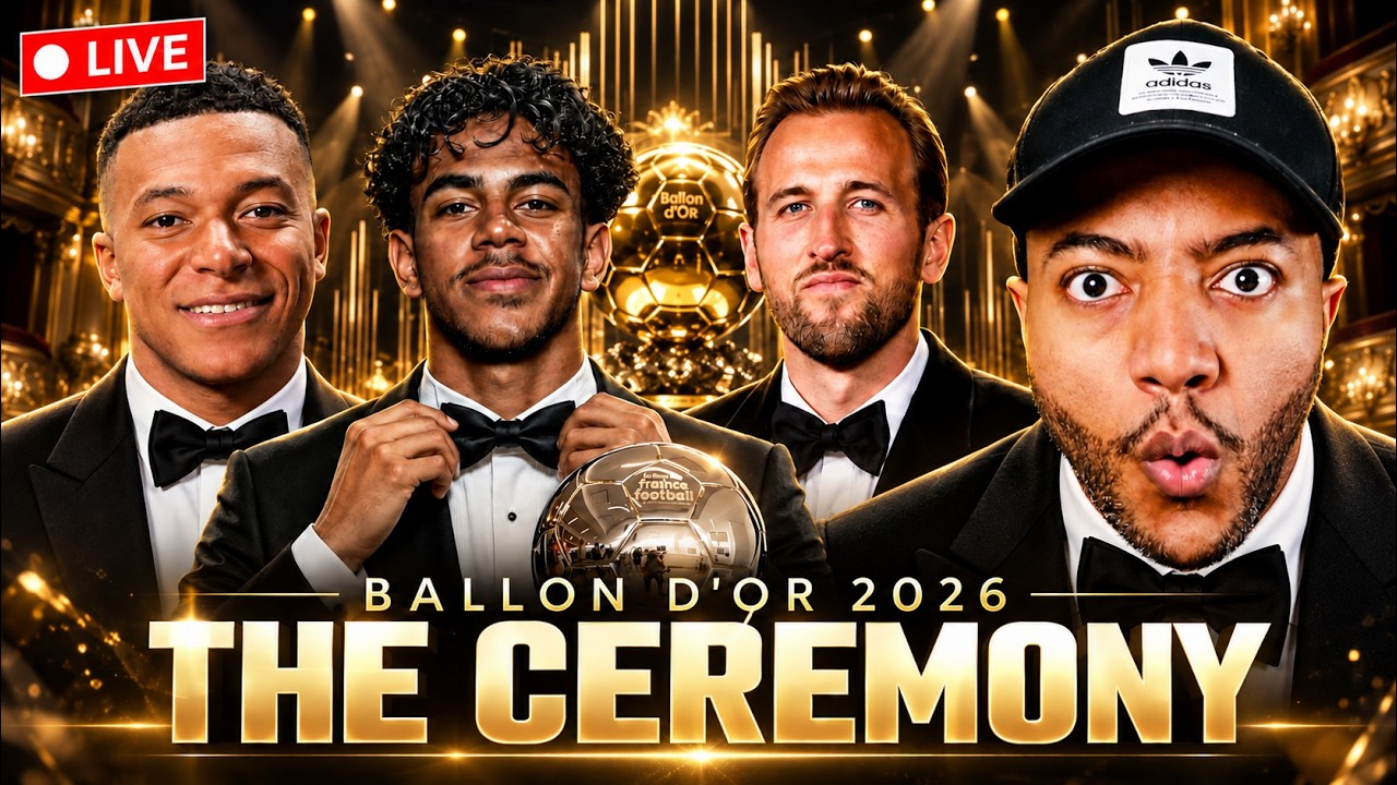🔴 BALLON D'OR 2026 LIVE / IS THE WINNER MBAPPE, YAMAL, KANE? / BALLON D’OR LIVE thumbnail from YouTube