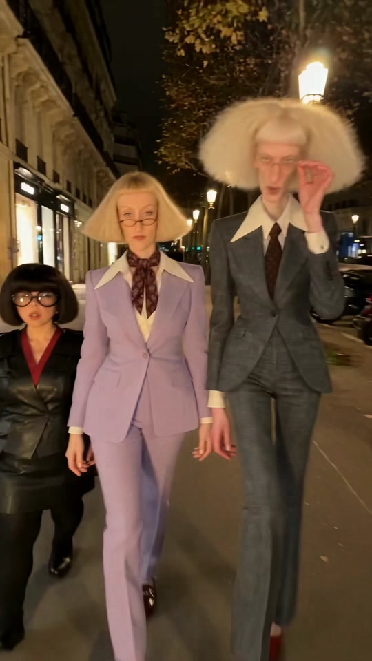 Heading to the Louis Vuitton HQ with @Brigitte Macaron and @Edith_Paf thumbnail from TikTok