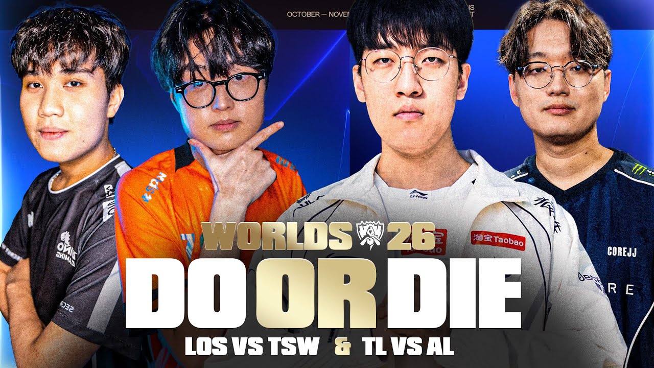DO OR DIE - TL TAKE ON AL & TSW TAKE ON LOS TO SURVIVE AT WORLDS 2026 thumbnail from YouTube