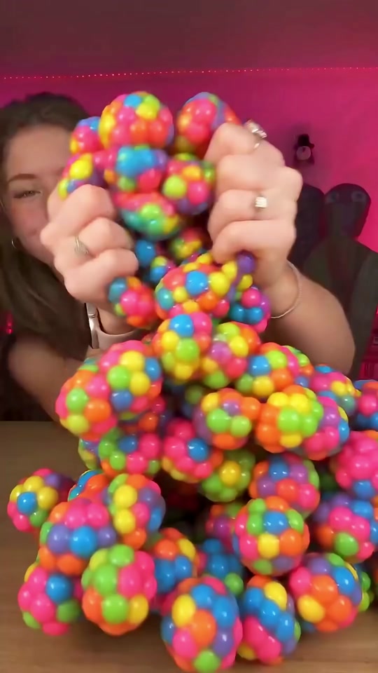 DIY Crunchy Cotton Slime! thumbnail from TikTok