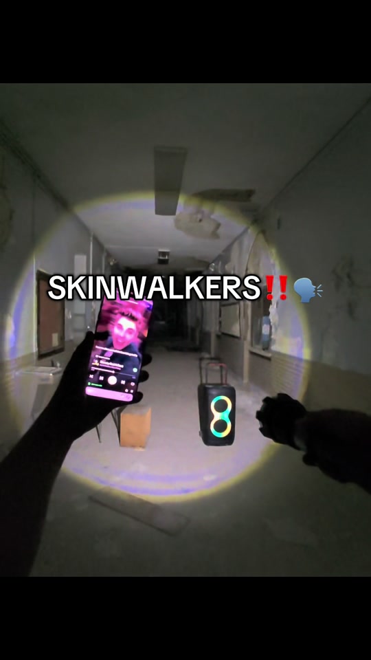 i played “Beauty and a Beat” by Justin Bieber inside of an abandoned school for the skinwalkers to wake up! thumbnail from TikTok
