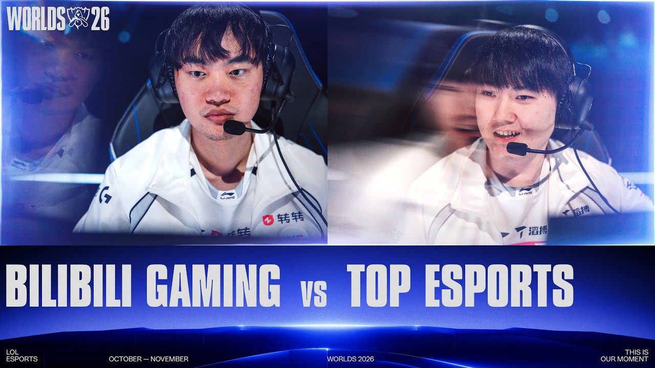 BLG vs TES | WORLDS 2026 | Swiss Stage Day 6 thumbnail from YouTube